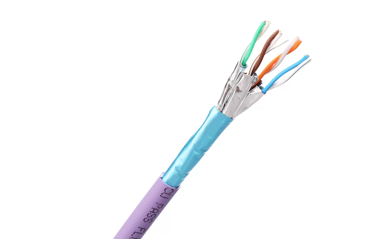 F/FTP экранированный кабель CAT6A LAN