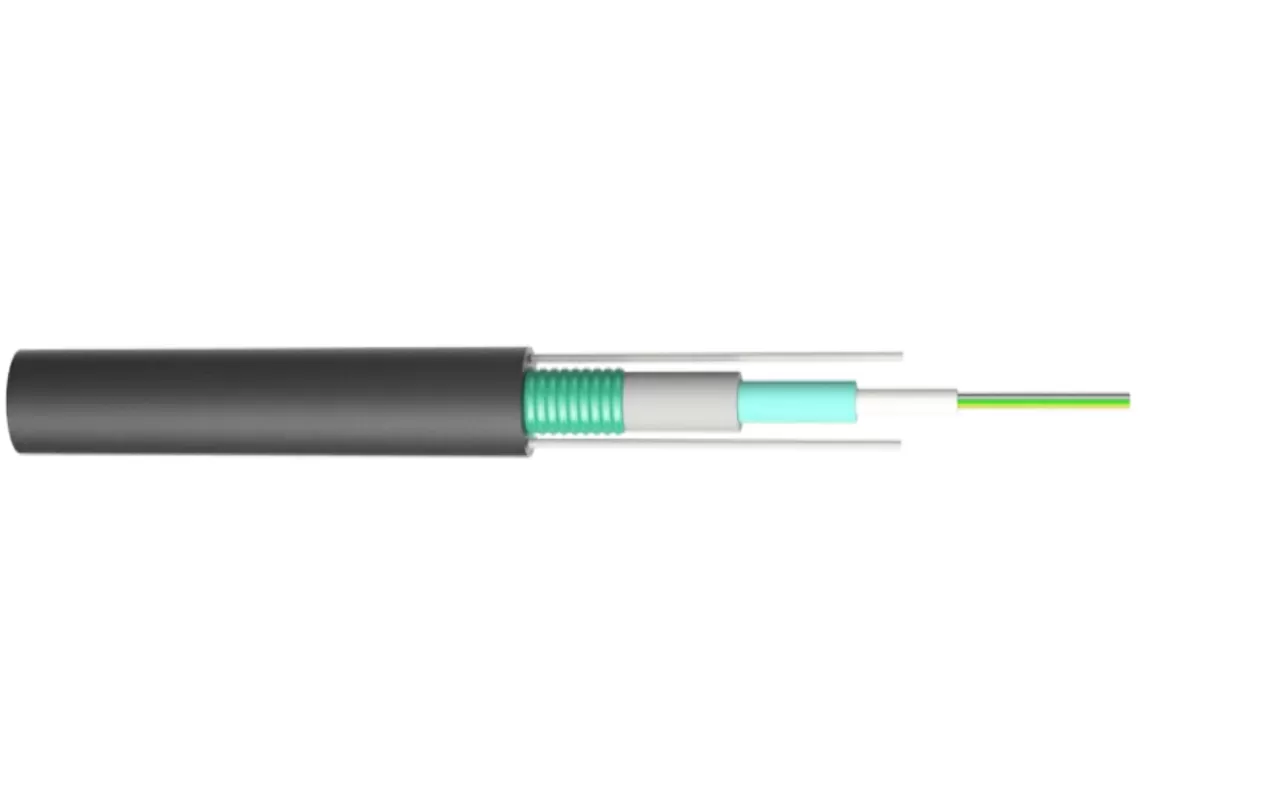 Центральный Тип Трубки Свет Бронированный Оптический Кабель